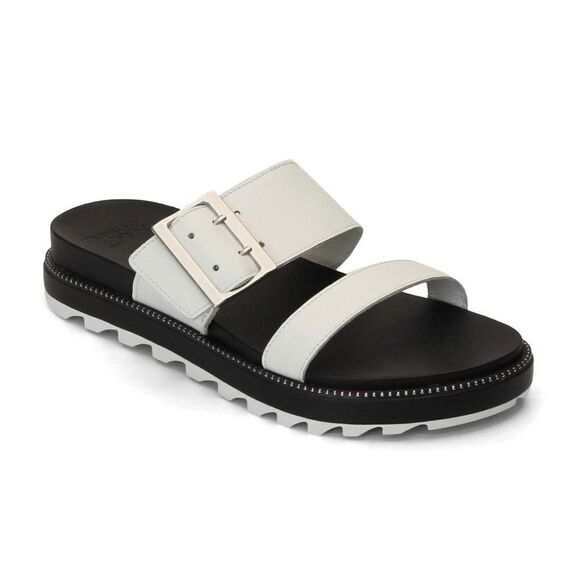Sorel Roaming Buckle Slide Sandal White 8.5 - Picture 1 of 8